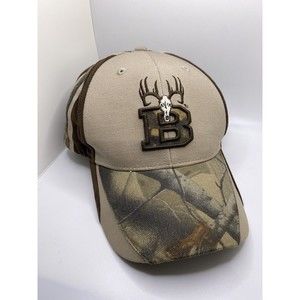 BUCKMASTERS Hat Camo Whitetail Paramount Outdoors Cap Realtree Hardwoods Skull